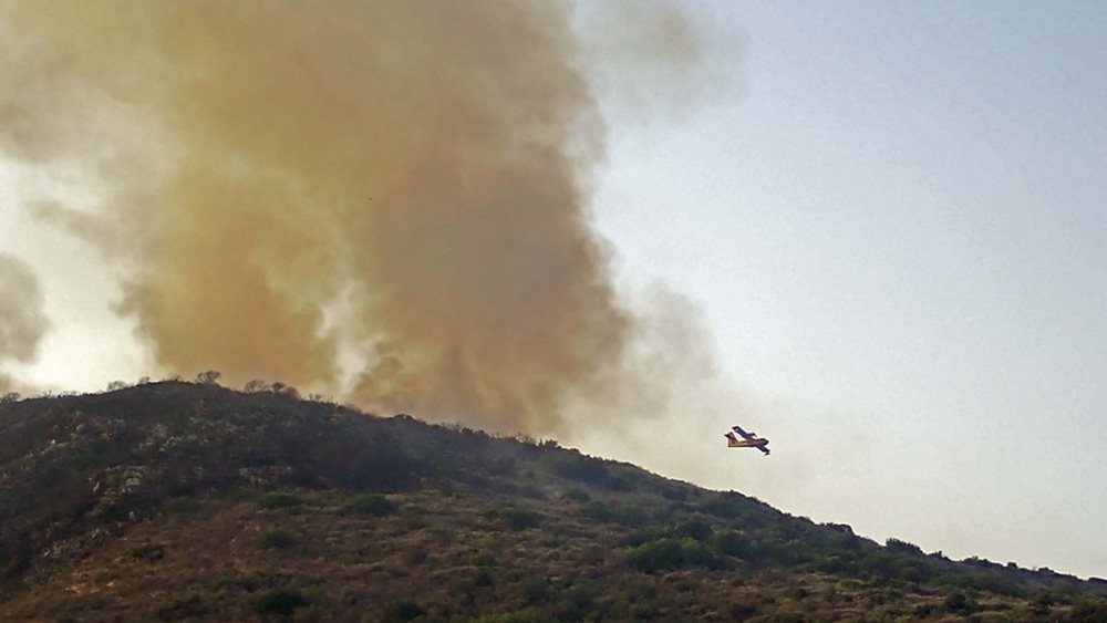 Μεσσηνία: Κάηκαν σπίτια στο Βασιλίτσι