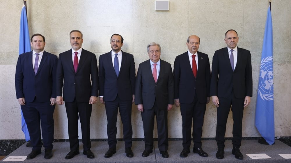 Κυπριακό: Νέα άτυπη πενταμερή συνάντηση στο τέλος Ιουλίου - Θα οριστεί ειδικός απεσταλμένος