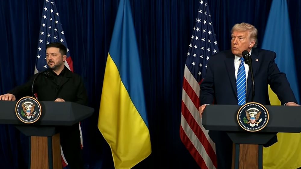 Ουκρανικό - Τραμπ: "Το 95% των εγγυήσεων ασφαλείας έχει συμφωνηθεί - Κάναμε σημαντική πρόοδο"