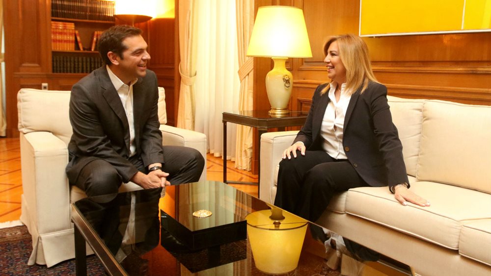 &quot;Καλώς τη κι ας άργησε&quot;, το μήνυμα Τσίπρα σε Φώφη για Συνταγματική Αναθεώρηση
