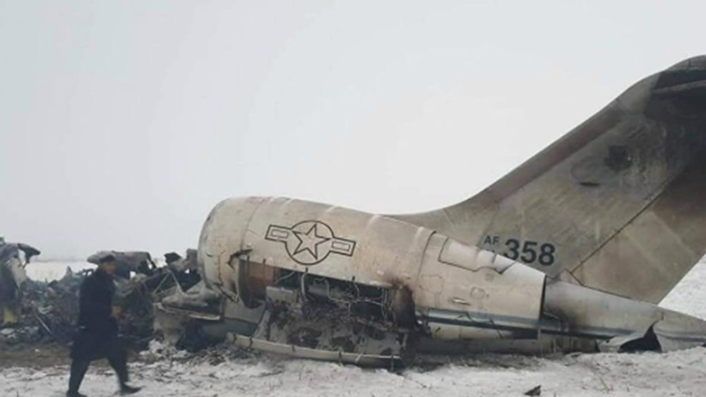 Οι Ταλιμπάν απώθησαν αφγανικές δυνάμεις από το να φθάσουν στο σημείο της συντριβής αεροπλάνου