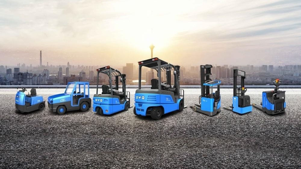Σύμπραξη ELTRAK και BYD στον τομέα περονοφόρων και παλετοφόρων ανυψωτικών μηχανημάτων