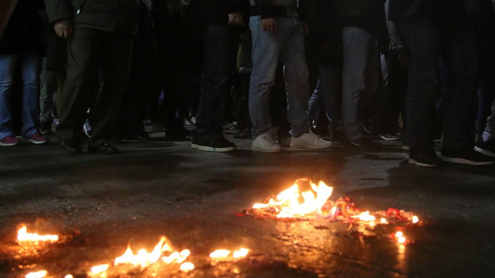 Επεισόδια και στο προαύλιο της Πολυτεχνικής Σχολής του ΑΠΘ