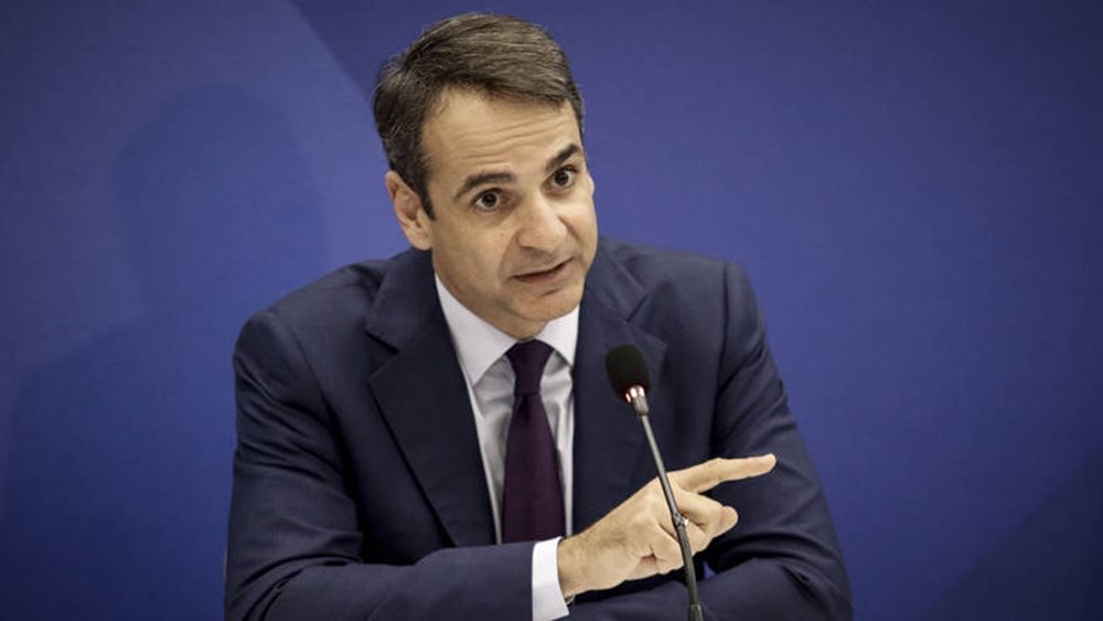 Συνάντηση του Κυρ. Μητσοτάκη με τον πρόεδρο του κυπριακού ΔΗΚΟ, Ν. Παπαδόπουλο