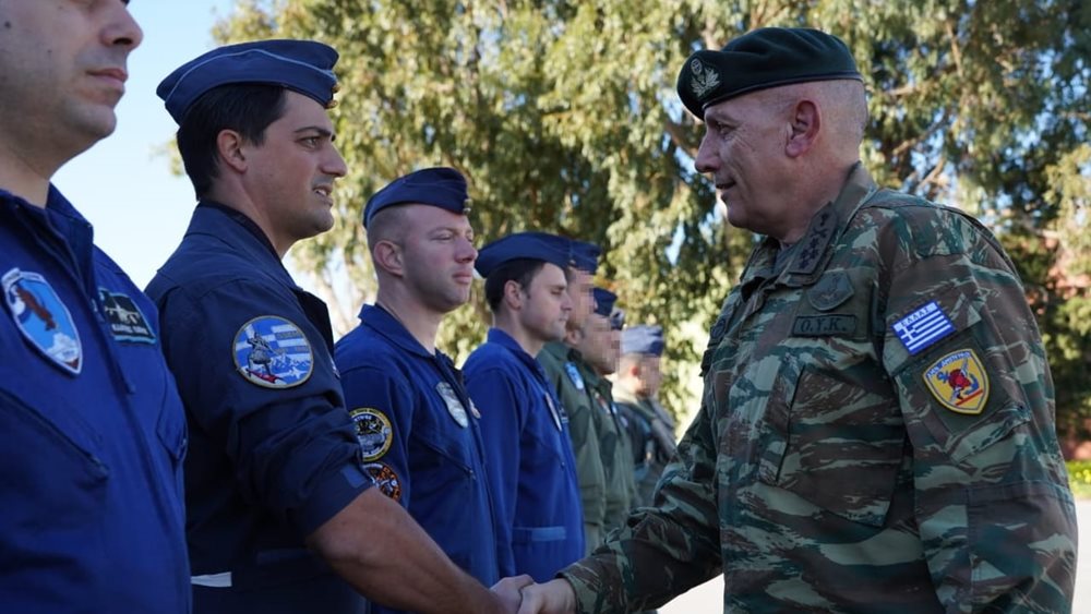 Επίσκεψη αρχηγού ΓΕΕΘΑ σε μονάδες των Ενόπλων Δυνάμεων σε Δωδεκάνησα, Ψαρά και Λήμνο