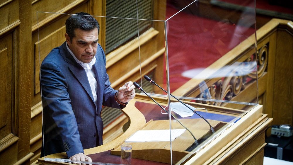 Τσίπρας Μητσοτακης Παππας Πανδημια