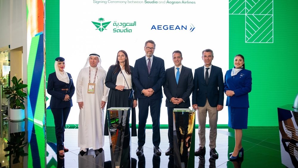 AEGEAN - Saudia: Συνεργασία για πτήσεις κοινού κωδικού κατά τη διάρκεια της Arabian Travel Market 2024, στο Ντουμπάι