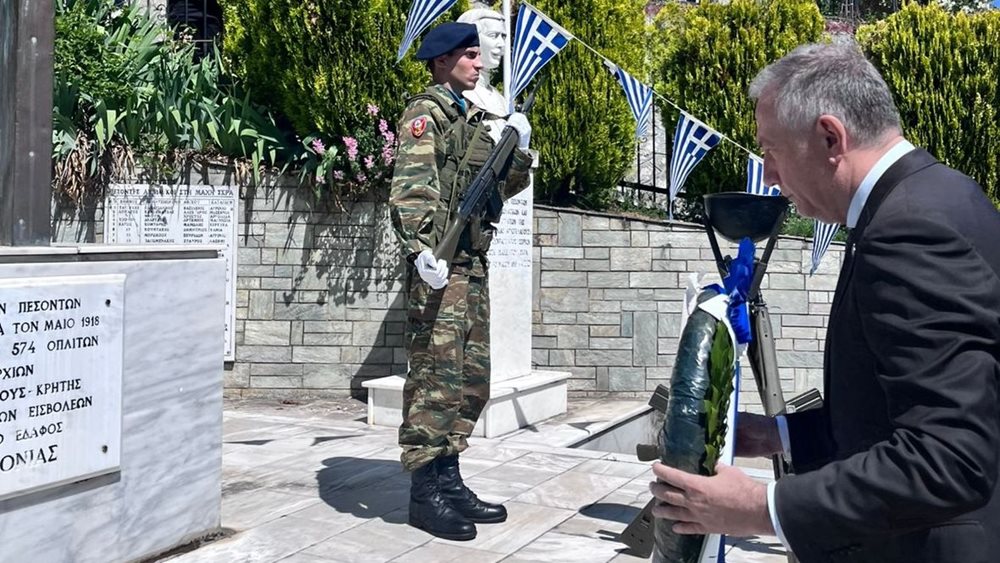 Στ. Καλαφάτης στην Επέτειο της Μάχης του Σκρα: Σήμερα, 107 χρόνια μετά, η μεγαλύτερη τιμή για τους ήρωες πεσόντες, να μην λησμονούμε την ιστορία μας