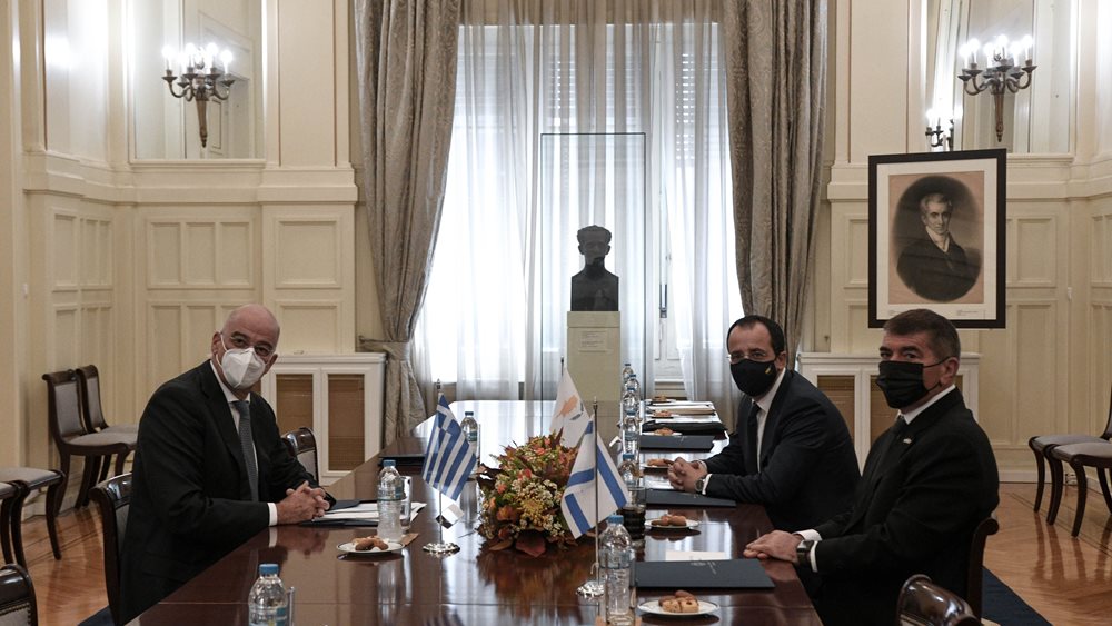 Ν. Δένδιας: Οι στενές σχέσεις Ελλάδας, Κύπρου, Ισραήλ εγγύηση ασφάλειας στην ευρύτερη περιοχή