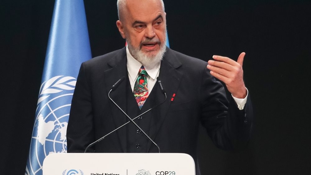 Έσπασε το πρωτόκολλο ο Ράμα στην COP29: &quot;Τι στο καλό κάνουμε εδώ, αφού όσοι ρυπαίνουν συνεχίζουν ακάθεκτοι;&quot;