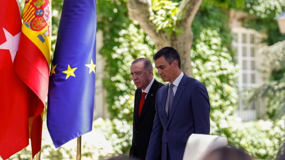 Συνάντηση Ερντογάν - Σάντσεθ: Τι είπαν για Γάζα, Ουκρανία και ΕΕ