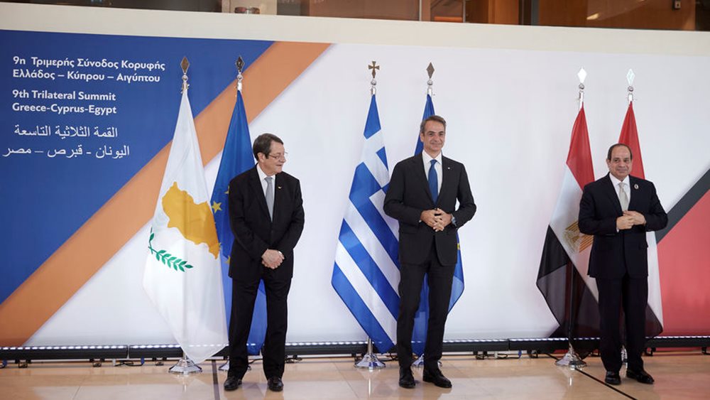 Τριμερής Ελλάδας - Κύπρου - Αιγύπτου: Αυστηρά μηνύματα στην Τουρκία για μονομερείς ενέργειες και τουρκολιβυκό μνημόνιο