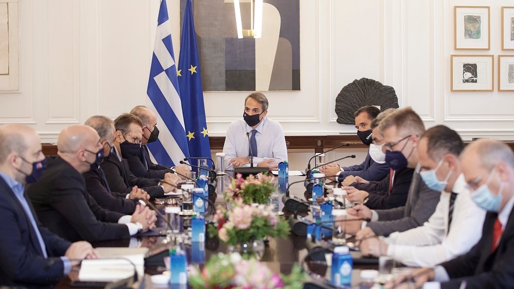 Μητσοτακης συσκεψη 08.11.2021