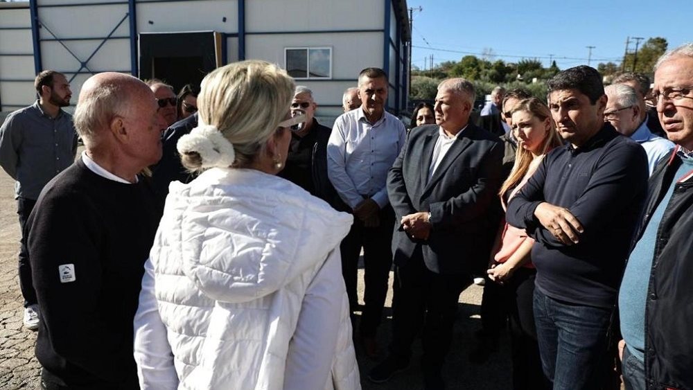 Αυγενάκης και Ευρωπαίοι Βουλευτές στη Θεσσαλία 09.11.2023