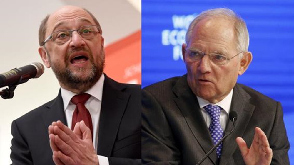 Schaeuble κατά Schulz: Με κούρεμα χρέους δεν αλλάζει κάτι στην Ελλάδα