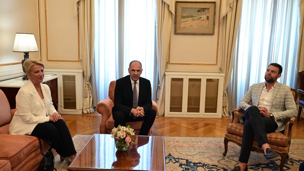 Συνάντηση Γ. Γεραπετρίτη - Στ. Κασσελάκη