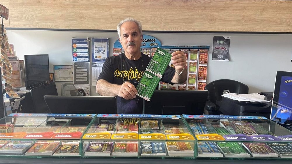 Σμαραγδένια τύχη για παίκτη του ΣΚΡΑΤΣ στη Θεσσαλονίκη - Κέρδισε 500.000 ευρώ