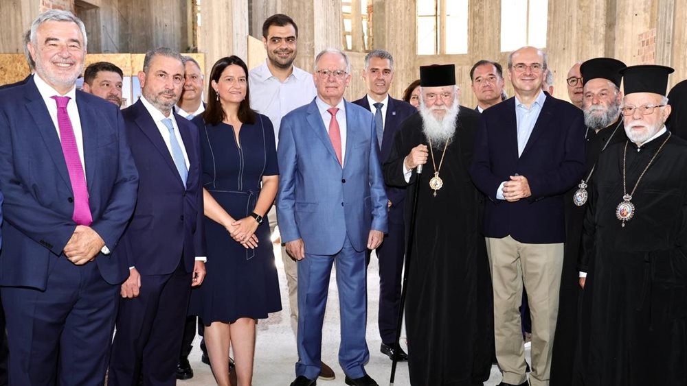 Ο ΠτΔ  Κων.  Τασούλας επισκέφθηκε το &quot;Ιωνικό Κέντρο&quot; της  Ι. Μ. Νέας Ιωνίας, ένα μοναδικό έργο ΣΔΙΤ