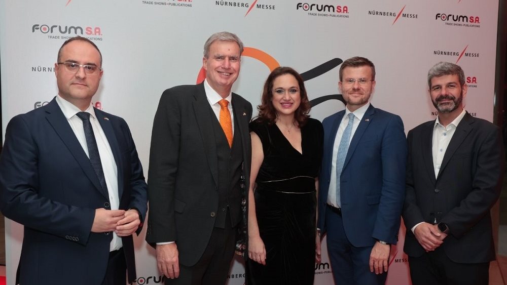 H  FORUM ΑΕ γιόρτασε τα 5 χρόνια συνεργασίας με το NÜRNBERGMESSE Group σε μία λαμπερή εκδήλωση