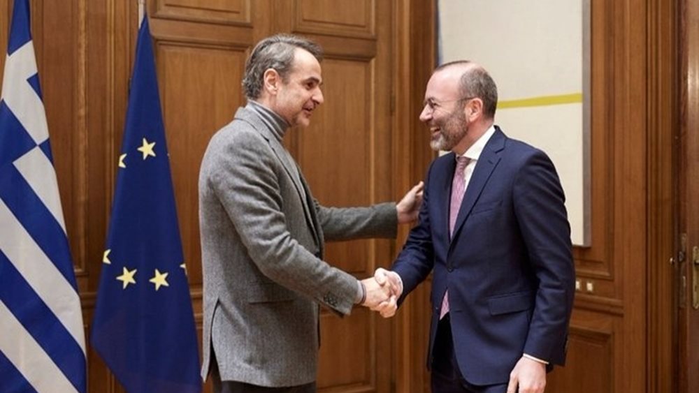 Βέμπερ: Ευχαρίστησα τον Κ. Μητσοτάκη για το έργο της Ελλάδας στην προστασία των ευρωπαϊκών συνόρων