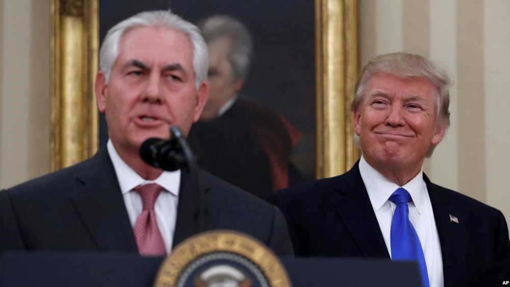 Το πολιτικό θρίλερ της ενδεχόμενης αποπομπής του Rex Tillerson