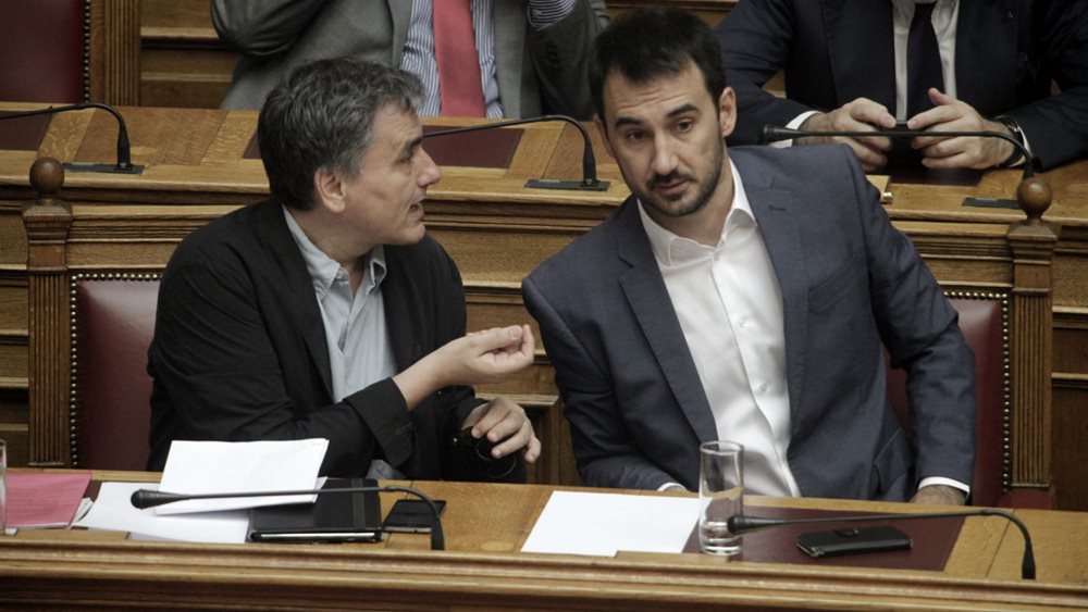 Επαφές Τσακαλώτου - Χαρίτση στις ΗΠΑ με ΔΝΤ και επενδυτές