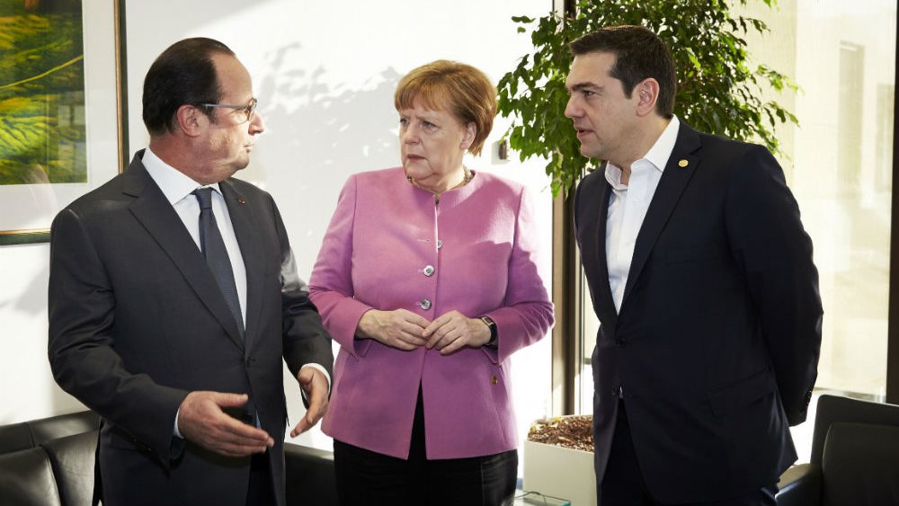 &quot;Ψήνεται&quot; συνάντηση Τσίπρα - Μέρκελ - Ολάντ