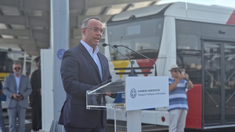 Χρ. Σταϊκούρας: Ο νέος σταθμός φόρτισης ηλεκτρικών λεωφορείων αποτελεί μια νευραλγική υποδομή για τον ΟΑΣΘ