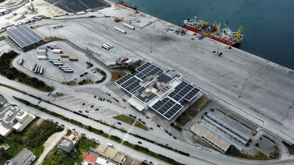 Ολοκληρώθηκε με επιτυχία Φωτοβολταϊκό Σύστημα 1,5 MW Αυτοπαραγωγής στο Λιμάνι Ηγουμενίτσας (Όμιλος Grimaldi) από την ΑΕΝΑΟΣ Ενεργειακά Συστήματα