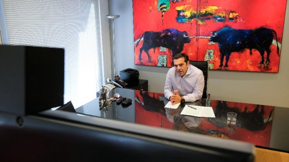 Συντονισμό των ευρώ-προοδευτικών δυνάμεων ζήτησε ο Τσίπρας