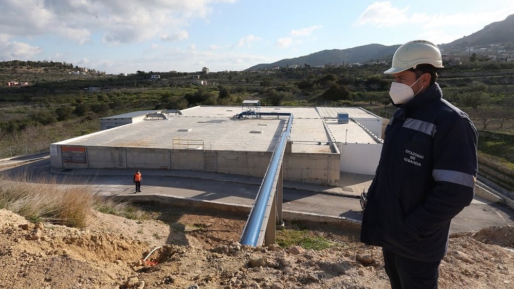 Νερό από την ΕΥΔΑΠ για την Αίγινα, με τη σφραγίδα της Περιφέρειας Αττικής