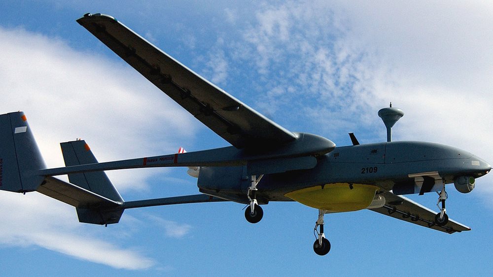 Η Ελλάδα νοικιάζει drones Heron από το Ισραήλ για θαλάσσια επιτήρηση