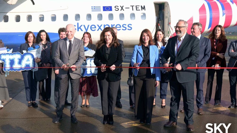 SKY express: Νέα απευθείας πτήση Ηράκλειο–Τίρανα - Kάθε Τρίτη και Σάββατο καθ’ όλη τη διάρκεια του έτους