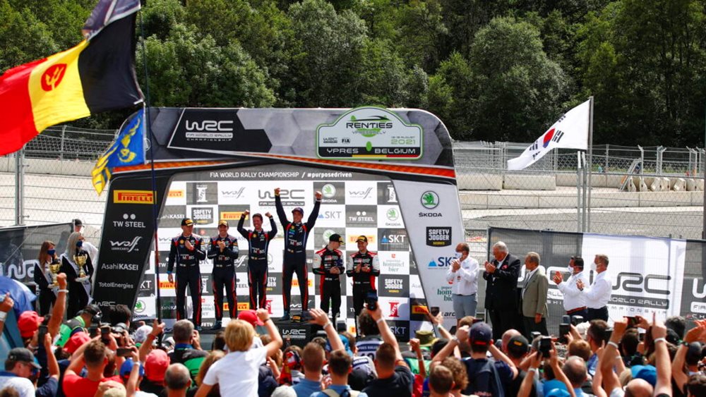 Εντυπωσιακή νίκη για την Hyundai στο Ypres Rally Belgium