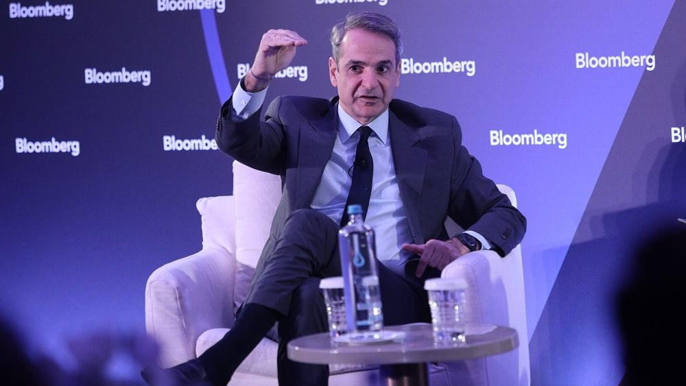 Τα μηνύματα Μητσοτάκη για οικονομία και επενδύσεις στην εκδήλωση του Bloomberg