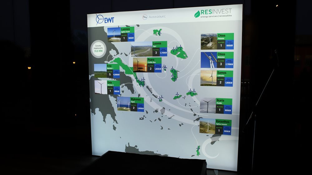 Το πρώτο Repowering έργο στην Ελλάδα από τις EWT και RESINVEST για λογαριασμό της ΔΕΗ Ανανεώσιμες