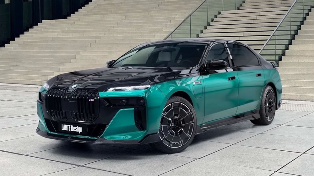 Αυτή η BMW 760i είναι βελτιωμένη από την Larte και διακριτική δεν την λές