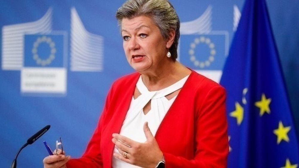 State Minister Papastavrou meets Commissioner Johansson