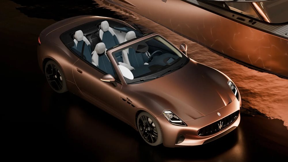 Αυτή είναι η υπέροχη Maserati GranCabrio Folgore και είναι ηλεκτρική