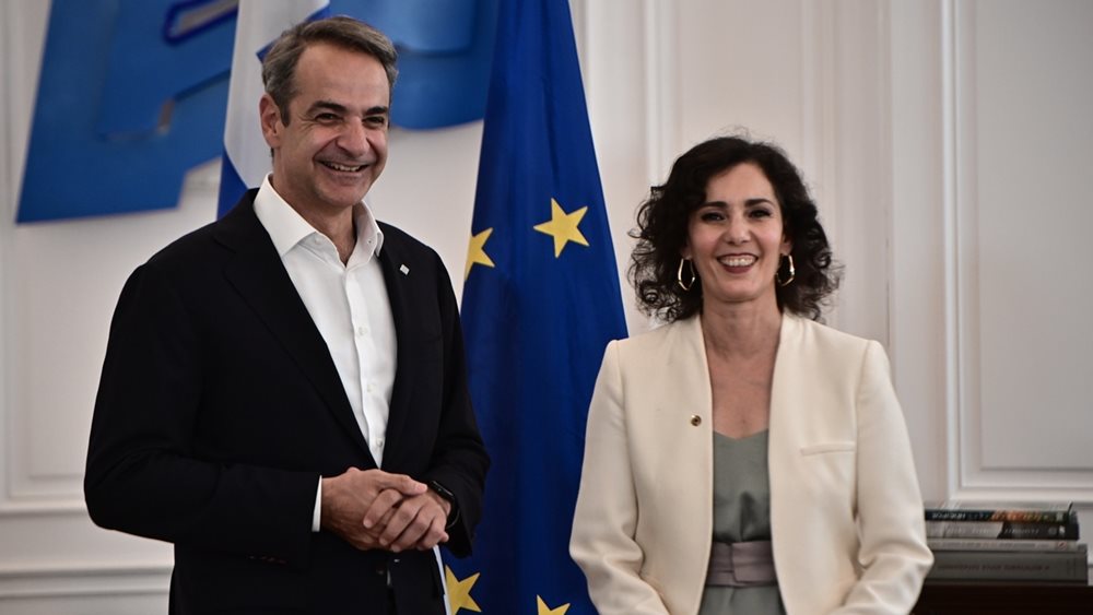 Συνάντηση Μητσοτάκη με Επίτροπο Ισότητας, Ετοιμότητας και Διαχείρισης Κρίσεων: Κορυφαία προτεραιότητα η ενίσχυση της πολιτικής προστασίας