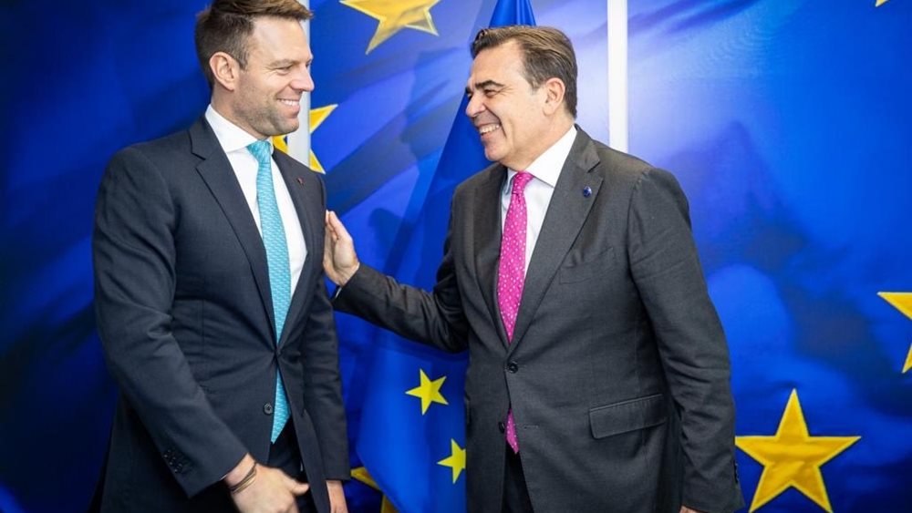 Συνάντηση του Στ .Κασσελάκη με τον Μ. Σχοινά