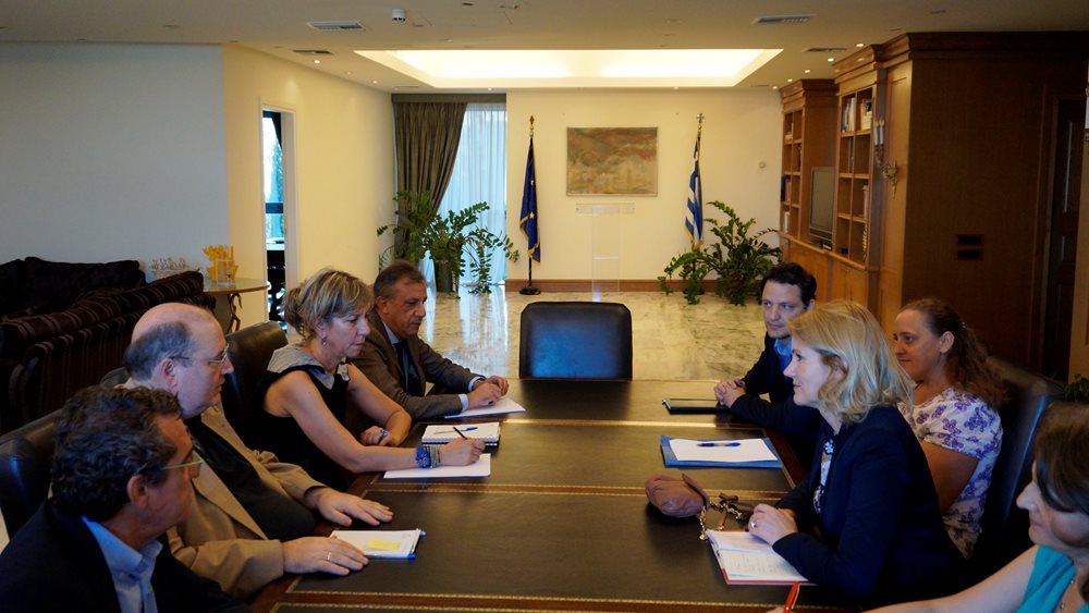 Το προσφυγικό στη συνάντηση Φίλη με την τέως Πρωθυπουργό της Δανίας