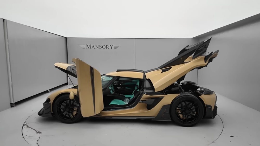 H Mansory ασχολήθηκε για πρώτη φορά με Koenigsegg και τα πήγε περίφημα