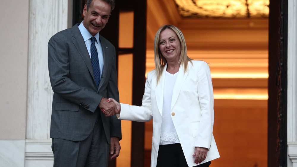 Αύριο η συνάντηση του Κυρ. Μητσοτάκη με την Τζ. Μελόνι στη Ρώμη - Στο επίκεντρο μεταναστευτικό, ανταγωνιστικότητα και άμυνα