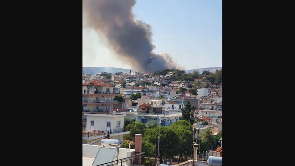 Υπό έλεγχο η πυρκαγιά στη Μάνδρα - Προσαγωγή 55χρονης