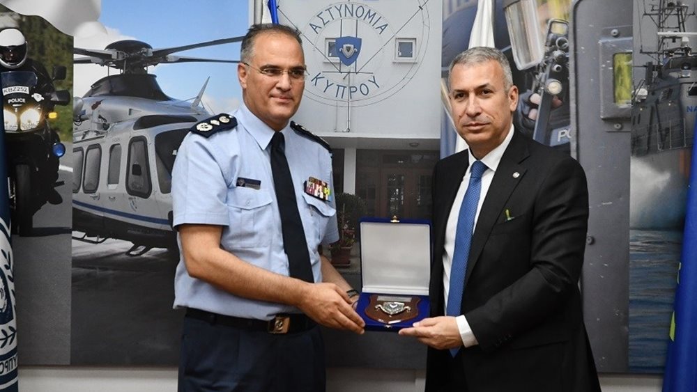 Επίσημη επίσκεψη του Αρχηγού της EΛΑΣ στην Κύπρο