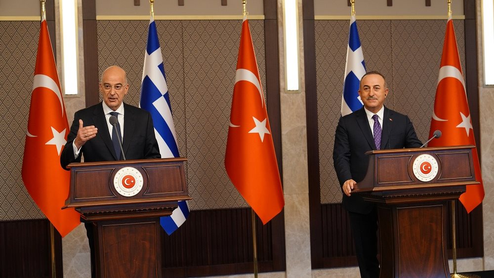 Δενδιας Τσαβουσογλου κοινες δηλωσεις 15.04.2021