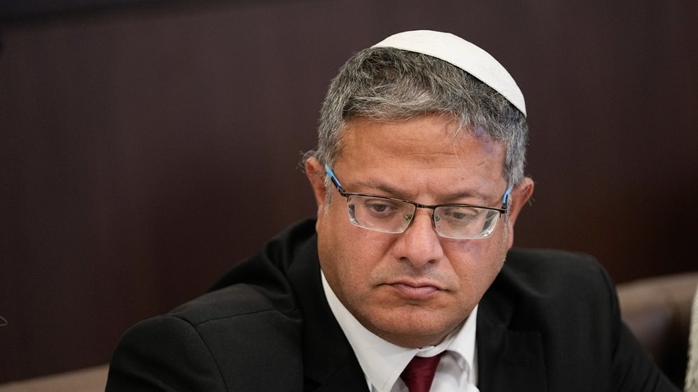 Σχέδιο δολοφονίας του Ιταμάρ Μπεν Γκβιρ απέτρεψε η Σιν Μπετ.