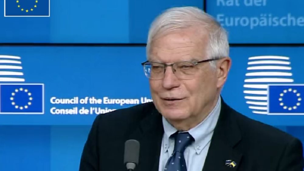 Ζ. Μπορέλ: Η ΕΕ θα παράσχει στην Ουκρανία πληροφορίες για τις κινήσεις του ρωσικού στρατού