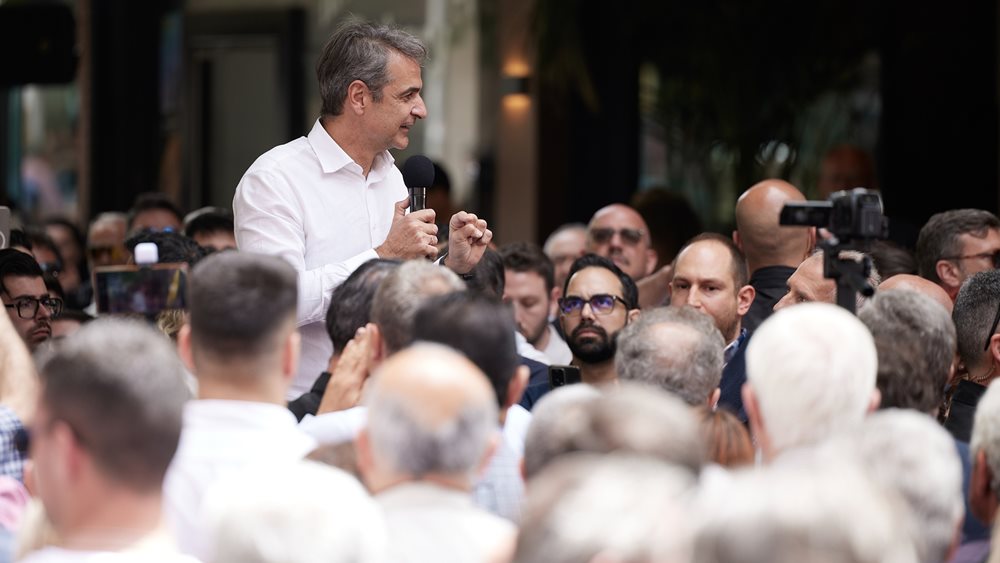 Κ. Μητσοτάκης από Σέρβια Κοζάνης: Η αποχή ο μεγάλος κίνδυνος για τη δημοκρατία